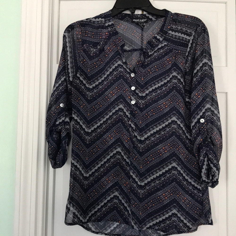 About A Girl Blouse